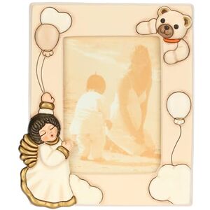 THUN Angel with Teddy Ceramic Photo Frame THUN Angel with Teddy Ceramic Photo Frame