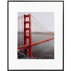 Frametory , 11x14 Aluminum Picture Frame 11x14 Black Frame with Ivory Color Mat for 8x10 Photo 14 by 11 Metal Photo Frame & Real Glass Sawtooth Hanger included for Wall Display 1 Pack Frametory , 11x14 Aluminum Picture Frame 11x14 Black Frame with Ivory Color Mat for 8x10 Photo 14 by 11 Metal Photo Frame & Real Glass Sawtooth Hanger included for Wall Display 1 Pack