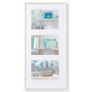 walther design Picture Frame White 3X 15x20 cm Gallery with PassepArtout, New Lifestyle Plastic Frame KV320W walther design Picture Frame White 3X 15x20 cm Gallery with PassepArtout, New Lifestyle Plastic Frame KV320W