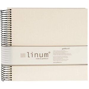 Goldbuch Linum Photo Album 20/20 Beige, Spiral Album Goldbuch Linum Photo Album 20/20 Beige, Spiral Album