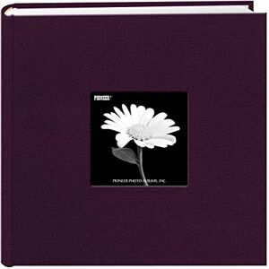 Pioneer Fabric Frame Cover Photo Album 200 Pockets Hold 4x6 Photos, Sweet Plum Pioneer Fabric Frame Cover Photo Album 200 Pockets Hold 4x6 Photos, Sweet Plum