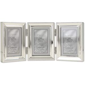 Lawrence Frames 11623T Metals Frame, 2.5x3.5 Triple, Silver Lawrence Frames 11623T Metals Frame, 2.5x3.5 Triple, Silver