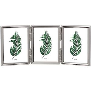 INOV8 Framing Tarnish Resistant Silver Plated Picture Frame Thin Edge Triple Frame Design for Three Photos 2.5x3.5 Inch (6.5 x 9cm) INOV8 Framing Tarnish Resistant Silver Plated Picture Frame Thin Edge Triple Frame Design for Three Photos 2.5x3.5 Inch (6.5 x 9cm)