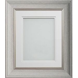 Frame Company Drummond Pale Grey Photo Frame, Double White Mount, A3 for A4 (11.75x8.25 inch, fitted with perspex) Frame Company Drummond Pale Grey Photo Frame, Double White Mount, A3 for A4 (11.75x8.25 inch, fitted with perspex)