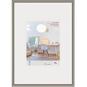 walther design Picture Frame Steel 42 x 59,4 cm (DIN A2) with Art Glass, New Lifestyle Plastic Frame KVX426D walther design Picture Frame Steel 42 x 59,4 cm (DIN A2) with Art Glass, New Lifestyle Plastic Frame KVX426D