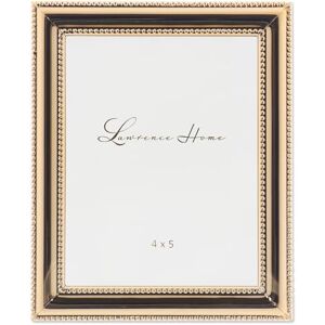Lawrence Frames Classic Bead Frame, 4x5, Gold Lawrence Frames Classic Bead Frame, 4x5, Gold