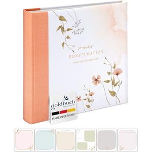 Goldbuch 03 039 Photo Album Confirmation Flower Magic Album 25 x 25 cm Photo Book 44 White Pages with Glassine Dividers 4 Illustrated Pages 6 Design Pages for Gluing Art Print Rose Goldbuch 03 039 Photo Album Confirmation Flower Magic Album 25 x 25 cm Photo Book 44 White Pages with Glassine Dividers 4 Illustrated Pages 6 Design Pages for Gluing Art Print Rose