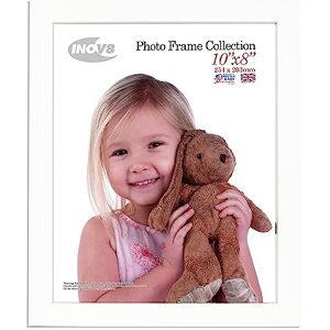 INOV8 British Made Real Wood Picture/Photo Frame 10x8" Inch(25x20cm) Auckland 20mm Pine White INOV8 British Made Real Wood Picture/Photo Frame 10x8" Inch(25x20cm) Auckland 20mm Pine White