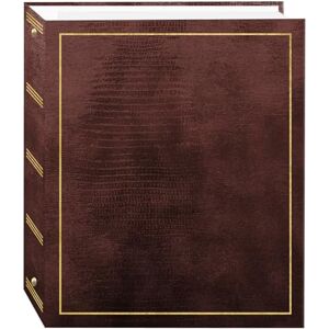 Pioneer Magnetic Self-Stick 3-Ring Photo Album 100 Pages (50 Sheets), Brown Pioneer Magnetic Self-Stick 3-Ring Photo Album 100 Pages (50 Sheets), Brown