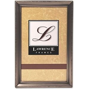 Lawrence Frames Bead Border Design, 8x12, Pewter Lawrence Frames Bead Border Design, 8x12, Pewter