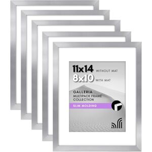 Americanflat 11x14 Picture Frame Set of 5 in Silver Use as 8x10 Picture Frame with Mat or 11x14 Frame Without Mat Picture Frames Collage Wall Decor with Plexiglass Cover Gallery Wall Frame Set Americanflat 11x14 Picture Frame Set of 5 in Silver Use as 8x10 Picture Frame with Mat or 11x14 Frame Without Mat Picture Frames Collage Wall Decor with Plexiglass Cover Gallery Wall Frame Set