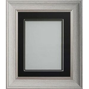 Frame Company Drummond Pale Grey Photo Frame, Double Black Mount, A3 for A4 (11.75x8.25 inch, fitted with perspex) Frame Company Drummond Pale Grey Photo Frame, Double Black Mount, A3 for A4 (11.75x8.25 inch, fitted with perspex)