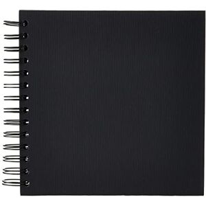 Rössler Rossler Soho 180 x 180mm Wiro Bound Photo Album Black (30 Sheets) Rössler Rossler Soho 180 x 180mm Wiro Bound Photo Album Black (30 Sheets)