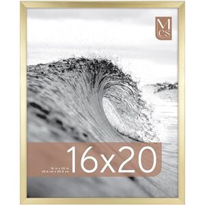 MCS Gallery Foundation 16x20 Poster Frame Brass, Vertical & Horizontal Wall Hanging Large Picture Frame for Photos, Posters & Art Prints (1-Pack) MCS Gallery Foundation 16x20 Poster Frame Brass, Vertical & Horizontal Wall Hanging Large Picture Frame for Photos, Posters & Art Prints (1-Pack)