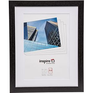 Hampton Frames Poster Frame A4 (21x30cm), Black, Rectangular Perspex Front for Safety, Drop-In Back with Securing Clips, Wall Mount Suitable for Certificate or Photo Display Hampton Frames Poster Frame A4 (21x30cm), Black, Rectangular Perspex Front for Safety, Drop-In Back with Securing Clips, Wall Mount Suitable for Certificate or Photo Display