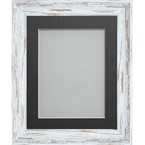 Frame Company Lynton Driftwood Photo Frame with Grey Mount, 16x12 for 13x9 inch, fitted with perspex Frame Company Lynton Driftwood Photo Frame with Grey Mount, 16x12 for 13x9 inch, fitted with perspex