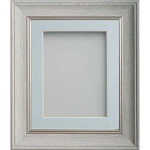 Frame Company Drummond Range Pale Grey 16x12 inch Picture Photo Frame with Light Blue Mount for Image 14x10 inch * Choice of Sizes* Fitted with Real Glass Frame Company Drummond Range Pale Grey 16x12 inch Picture Photo Frame with Light Blue Mount for Image 14x10 inch * Choice of Sizes* Fitted with Real Glass