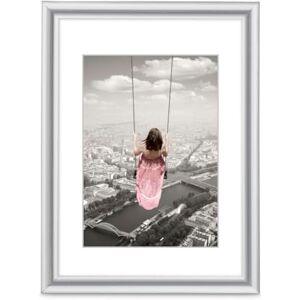 Hama Swing Plastic Photo Frame, Silver, 30 x 40 cm Hama Swing Plastic Photo Frame, Silver, 30 x 40 cm