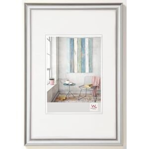 walther design Picture Frame Silver 50 x 60 cm Trendstyle Plastic Frame KP060S walther design Picture Frame Silver 50 x 60 cm Trendstyle Plastic Frame KP060S