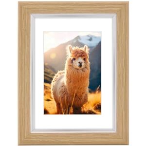 Hama Lima Plastic Photo Frame, Oak, 30 x 40 cm Hama Lima Plastic Photo Frame, Oak, 30 x 40 cm