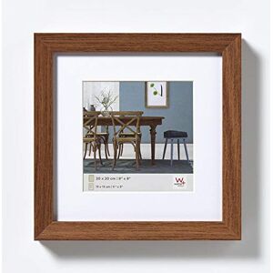 walther design Picture Frame Dark Oak 20 x 20 cm with PassepArtout, Fiorito Wooden Frame EF220P walther design Picture Frame Dark Oak 20 x 20 cm with PassepArtout, Fiorito Wooden Frame EF220P
