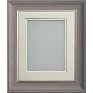Frame Company Drummond Gunmetal Grey Photo Frame, Double Ivory Mount, A3 for A4 (11.75x8.25 inch, fitted with perspex) Frame Company Drummond Gunmetal Grey Photo Frame, Double Ivory Mount, A3 for A4 (11.75x8.25 inch, fitted with perspex)