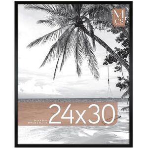 MCS Gallery Foundation 24x30 Poster Frame Black, Vertical & Horizontal Wall Hanging Large Picture Frame for Photos, Posters & Art Prints (1-Pack) MCS Gallery Foundation 24x30 Poster Frame Black, Vertical & Horizontal Wall Hanging Large Picture Frame for Photos, Posters & Art Prints (1-Pack)