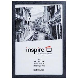 Hampton Frames WESTMINSTER Paperwrap Poster Photo Display Frame Acrylic (Non Glass) Grey A3 (30x42cm) WESA3GRY Hampton Frames WESTMINSTER Paperwrap Poster Photo Display Frame Acrylic (Non Glass) Grey A3 (30x42cm) WESA3GRY