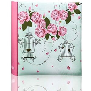 ARPAN Slip in Memo Photo album for 200 photos 4x6" / 10x15cm Vintage Rose Birds Cage ARPAN Slip in Memo Photo album for 200 photos 4x6" / 10x15cm Vintage Rose Birds Cage