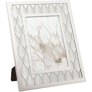 Maturi Stainless Steel Palm Tree Leaf Design Picture Photo Frame 5 x 7/13 x 18cm, Silver Maturi Stainless Steel Palm Tree Leaf Design Picture Photo Frame 5 x 7/13 x 18cm, Silver