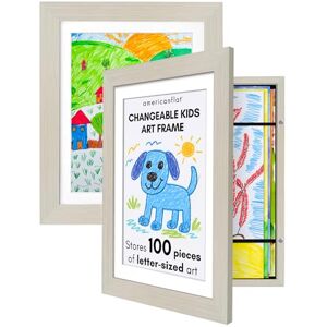 Americanflat A4 Kids Artwork Display Frame in Light Wood Use as 25.5x32 cm Kids Art Frame without Mount Front Opening Childrens Artwork Display Holds 100 Pieces Set of 2 Americanflat A4 Kids Artwork Display Frame in Light Wood Use as 25.5x32 cm Kids Art Frame without Mount Front Opening Childrens Artwork Display Holds 100 Pieces Set of 2