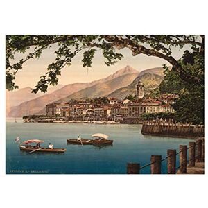 Wee Blue Coo Photo Bellagio General Lake Como Landscape Boats Picture Wall Art Print Wee Blue Coo Photo Bellagio General Lake Como Landscape Boats Picture Wall Art Print