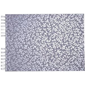 Exacompta Ref 16065E 1 Authentik spiral bound photo album 150 photos 50 white pages format 32 x 22 cm cover covered with blue grey coated paper Exacompta Ref 16065E 1 Authentik spiral bound photo album 150 photos 50 white pages format 32 x 22 cm cover covered with blue grey coated paper