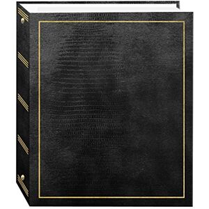 Pioneer Magnetic Self-Stick 3-Ring Photo Album 100 Pages (50 Sheets), Black Pioneer Magnetic Self-Stick 3-Ring Photo Album 100 Pages (50 Sheets), Black
