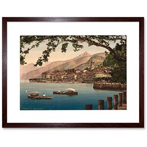 Wee Blue Coo Photo Bellagio General Lake Como Landscape Boats Picture Framed Wall Art Print Wee Blue Coo Photo Bellagio General Lake Como Landscape Boats Picture Framed Wall Art Print