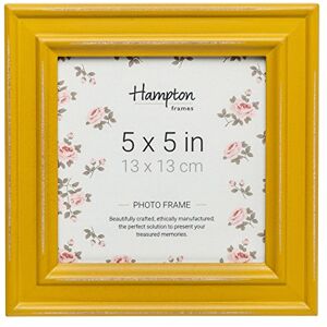 Hampton Frames PALOMA Distressed Square Picture Photo Frame Mustard Yellow 5x5 (13x13cm) PAL301955M Hampton Frames PALOMA Distressed Square Picture Photo Frame Mustard Yellow 5x5 (13x13cm) PAL301955M