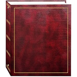 Pioneer Magnetic Self-Stick 3-Ring Photo Album 100 Pages (50 Sheets), Burgundy Red Pioneer Magnetic Self-Stick 3-Ring Photo Album 100 Pages (50 Sheets), Burgundy Red
