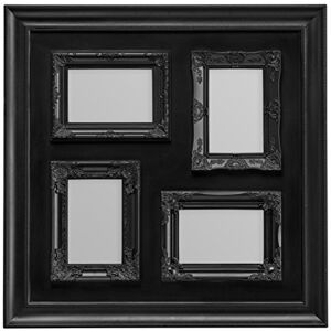 Premier Housewares Multi-Photo Frame for 4 Photos of 4 x 6-Inch Size, Black Premier Housewares Multi-Photo Frame for 4 Photos of 4 x 6-Inch Size, Black