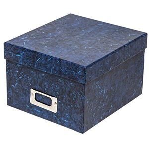 The Photo Album Company Photo Storage Box - Holds 700 Photos - Blue The Photo Album Company Photo Storage Box - Holds 700 Photos - Blue