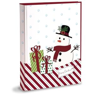 Mareli Christmas Photo Album 20 x 25 cm 60 White Pages (30 Sheets) in Thick and Durable Cardboard Intervaled with Pergamin Printed Paper Cover Mareli Christmas Photo Album 20 x 25 cm 60 White Pages (30 Sheets) in Thick and Durable Cardboard Intervaled with Pergamin Printed Paper Cover