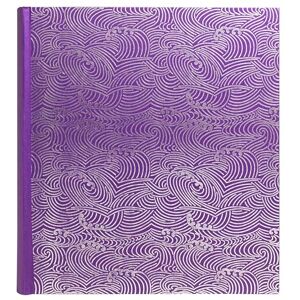 Exacompta Ref. 16303E 1 Japan Book Photo Album 300 Photos 60 Black Pages Format 29 x 32 cm Cover Covered with Purple Textile Effect Paper Exacompta Ref. 16303E 1 Japan Book Photo Album 300 Photos 60 Black Pages Format 29 x 32 cm Cover Covered with Purple Textile Effect Paper
