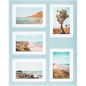 Great Lakes Memories GLM 4x6 or 5x7 Collage Picture Frames for Wall, Holds 5 Photos, 5x7 Picture Frame Collage or 4x6 Picture Frame Collage, Farmhouse Picture Frames Collage Wall Decor (Turquoise) Great Lakes Memories GLM 4x6 or 5x7 Collage Picture Frames for Wall, Holds 5 Photos, 5x7 Picture Frame Collage or 4x6 Picture Frame Collage, Farmhouse Picture Frames Collage Wall Decor (Turquoise)