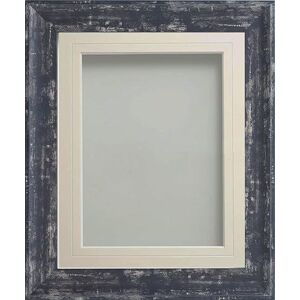 Frame Company Lynton Coal Photo Frame with Ivory V-Groove Mount, 16x12 for 14x10 inch, fitted with perspex Frame Company Lynton Coal Photo Frame with Ivory V-Groove Mount, 16x12 for 14x10 inch, fitted with perspex