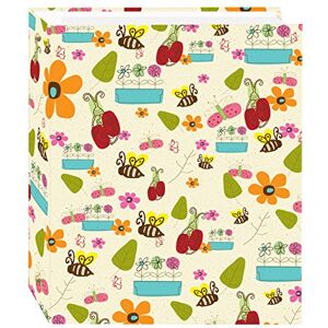 Pioneer Magnetic Self-Stick 3-Ring Photo Album 100 Pages (50 Sheets), Doodles Design Pioneer Magnetic Self-Stick 3-Ring Photo Album 100 Pages (50 Sheets), Doodles Design