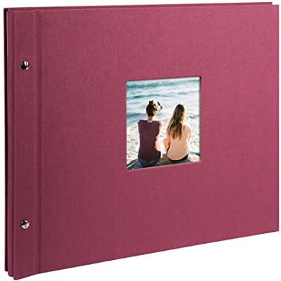 Goldbuch Trend Photo Album 25 x 25 cm, 60 Pages with Pergamine, fuchsia, 39x31 cm Goldbuch Trend Photo Album 25 x 25 cm, 60 Pages with Pergamine, fuchsia, 39x31 cm