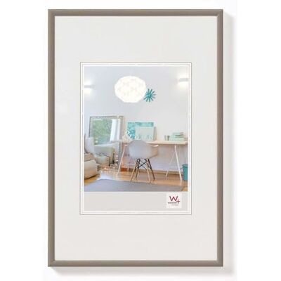 Walther Steel 59x84cm Picture Frame - Single Modern Design Walther Steel 59x84cm Picture Frame - Single Modern Design