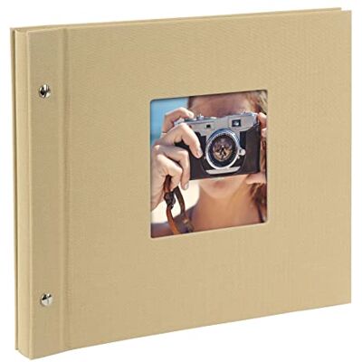 Goldbuch Trend Photo Album 25 x 25 cm, 60 Pages with Pergamine, sand, 30x25 cm Goldbuch Trend Photo Album 25 x 25 cm, 60 Pages with Pergamine, sand, 30x25 cm