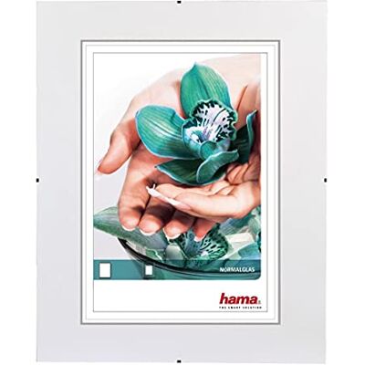 Hama Clip-Fix Frame-less Picture Frame 50 x 60 cm (for pictures 30 x 40 cm), Transparent Hama Clip-Fix Frame-less Picture Frame 50 x 60 cm (for pictures 30 x 40 cm), Transparent
