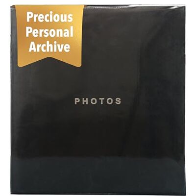 Kiera Grace Modern Photo Album - Black - 4" x 6 - Photo Album Kiera Grace Modern Photo Album - Black - 4" x 6 - Photo Album