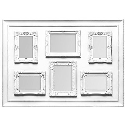 Premier Housewares White Contemporary 6 Photo Frame - Photo Frame Premier Housewares White Contemporary 6 Photo Frame - Photo Frame